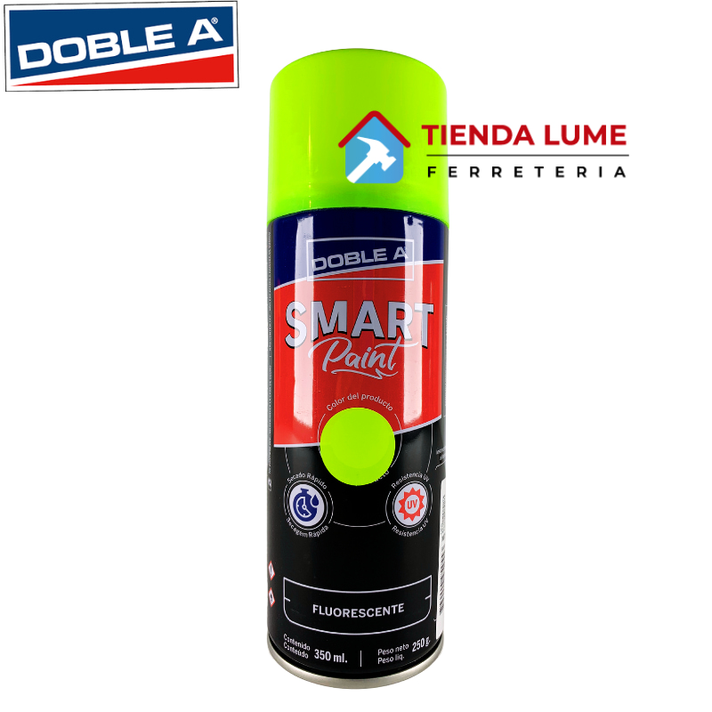 Pintura En Aerosol Aa Smart X 350 ML Fluo Amarillo