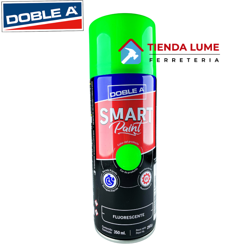 Pintura En Aerosol Aa Smart X 350 ML Fluo Verde