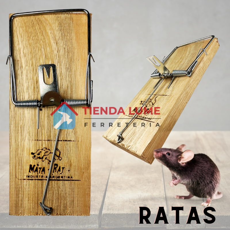 Trampa P Rata Base Madera