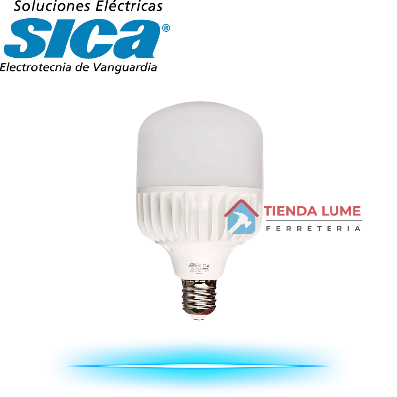 Lamp. Alta Potencia 70W Led Sica E40 Dia 911685 *