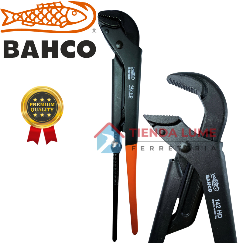 Llave De Caño Stilson Bahco 142 Largo 406Mm