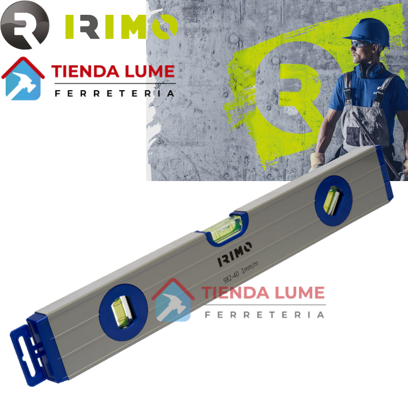 Nivel De Mano Irimo 40 Cm 3 Gotas 982-40-1 Aluminio