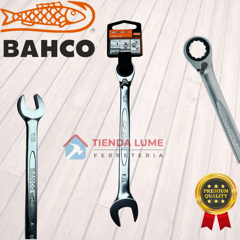 Bahco Llave Combinada Criquet 1/2 1rz-3/8 Ratchet