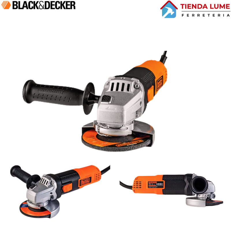 Amoladora Angular 115Mm 820w G720N Black+Decker