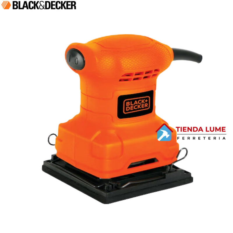 Lijadora Orbital de 1/4 Hoja 200W BS200 Black+Decker