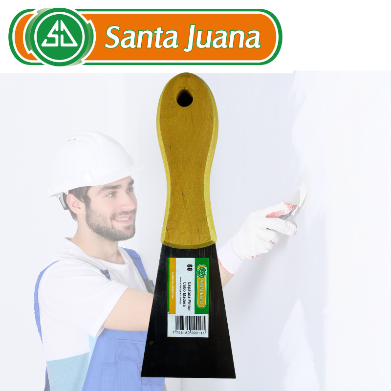 Espatula Madera Pintor Santa Juana 60