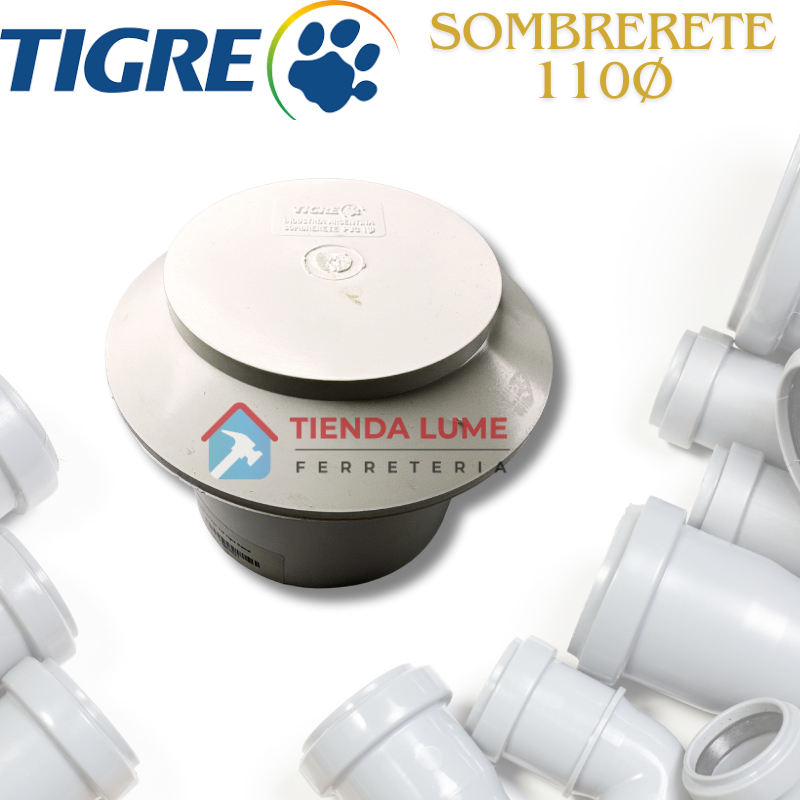 Sombrerete Pvc 110 Tigre Ramat