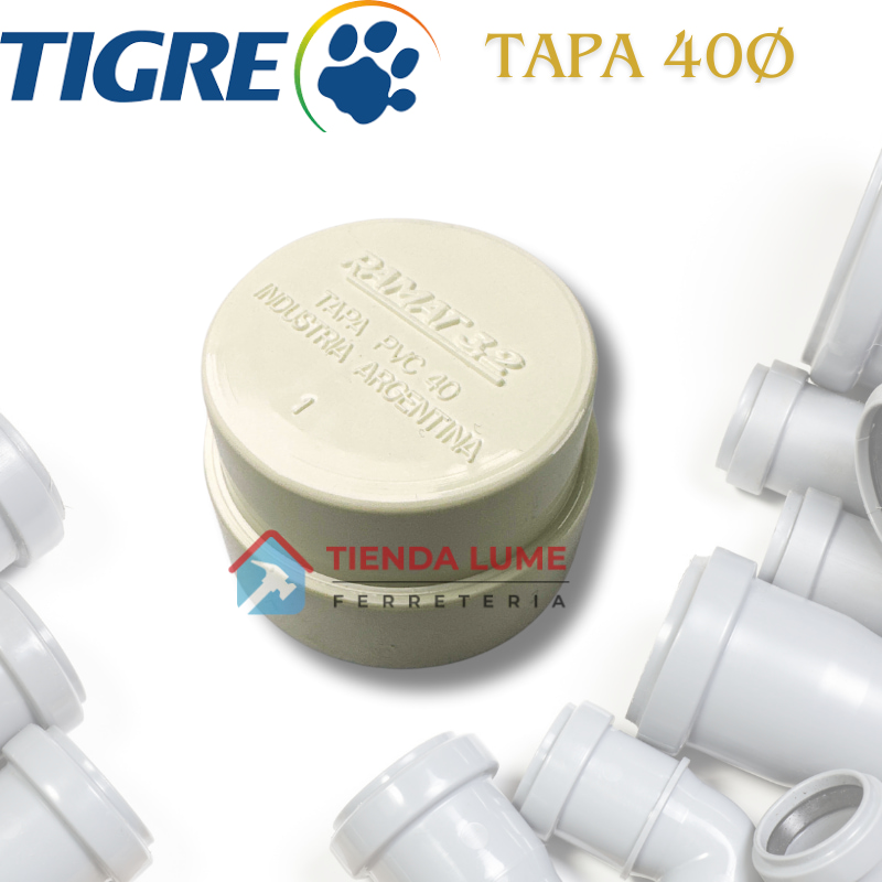 Tapa Pvc  40 Tigre Ramat