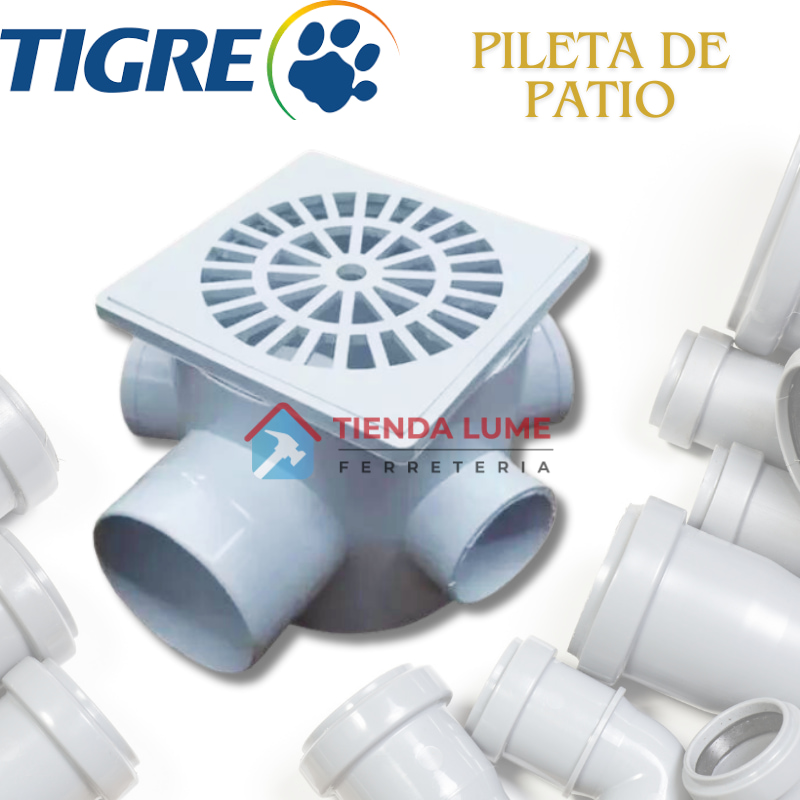 P.Patio 10X10 Reja Pvc 5 Ent. Tigre Ramat