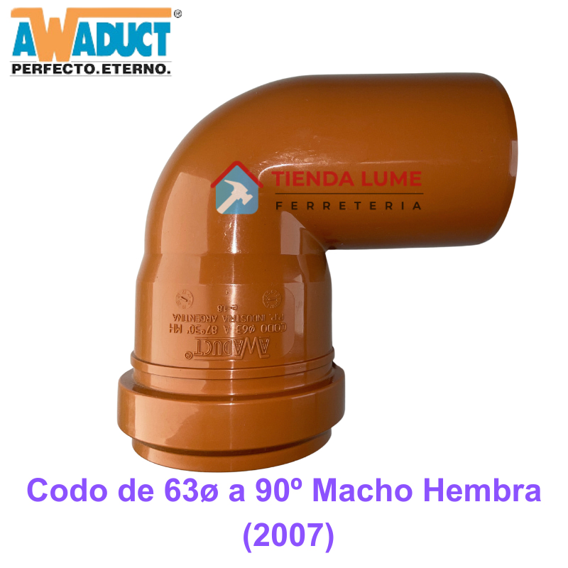 Codo De 63 A 90 Awaduct MH (2007)