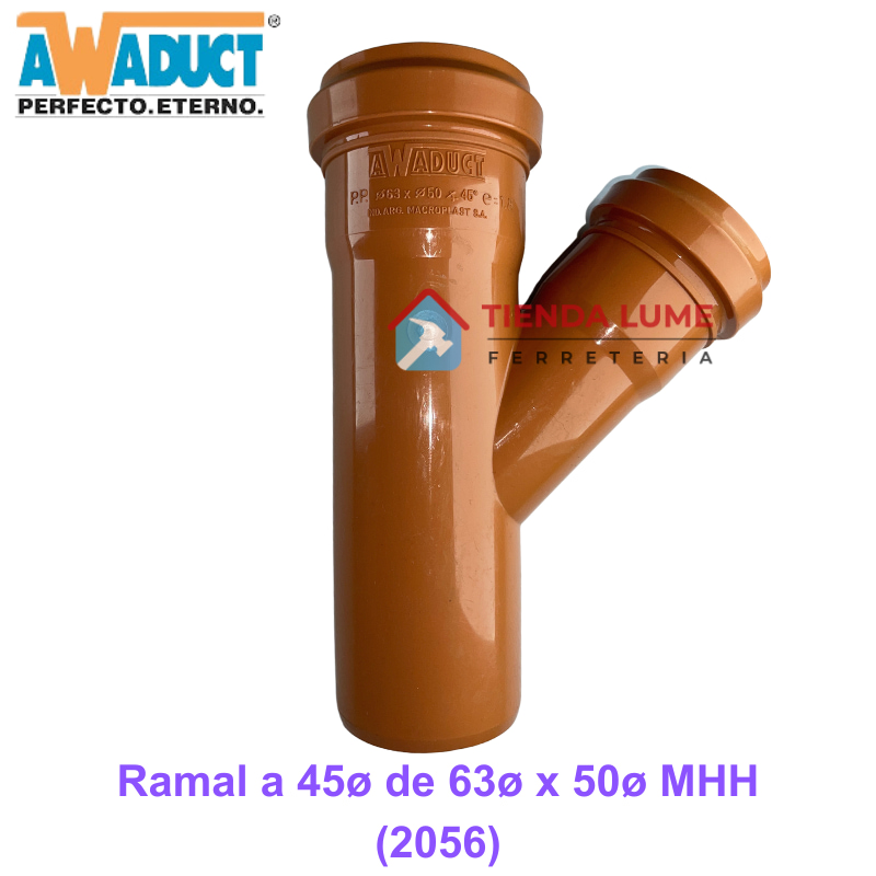 Ramal A 45 De 63X50 MHH Awaduct (2056)