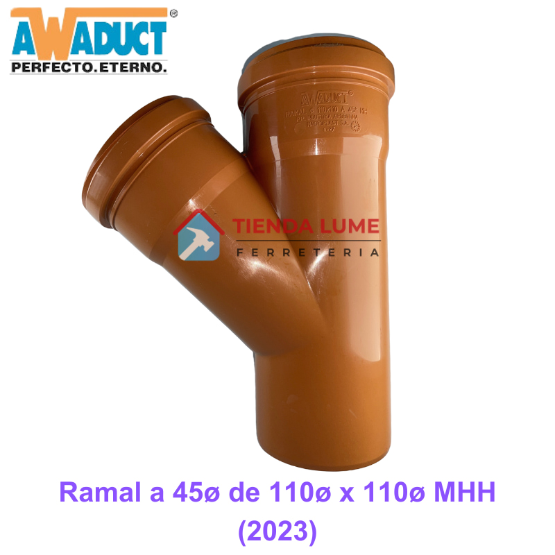 Ramal A 45 De 110X110 MHH Awaduct  (2023)