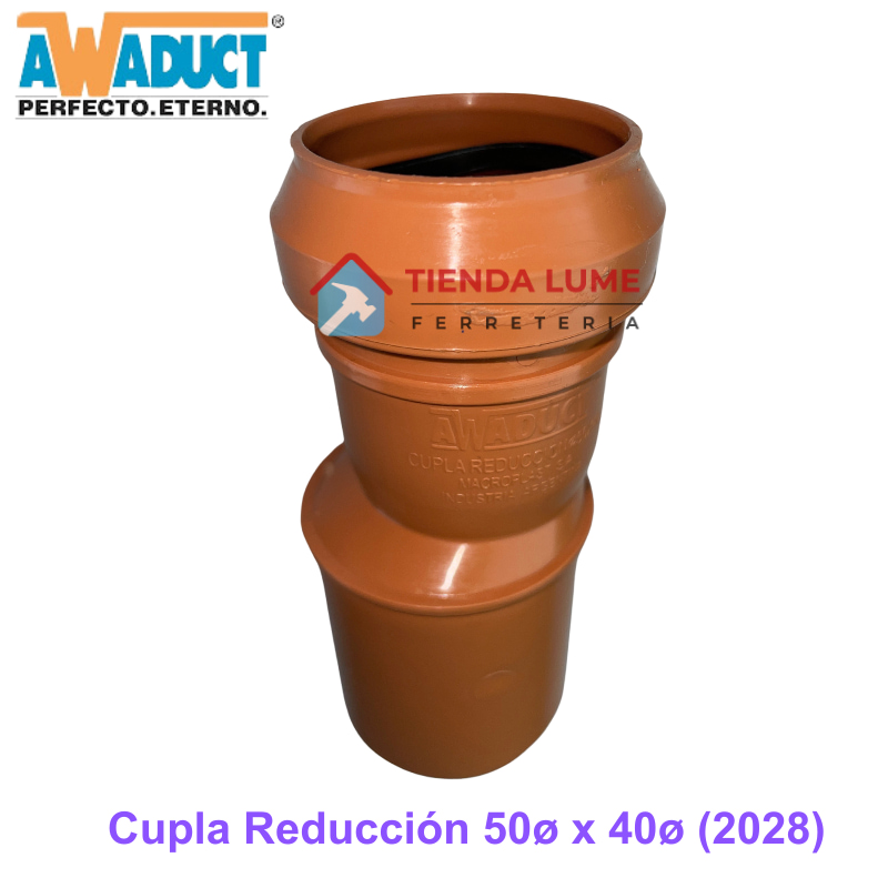 Cupla Reduccion 50X40 Awaduct  (2028)