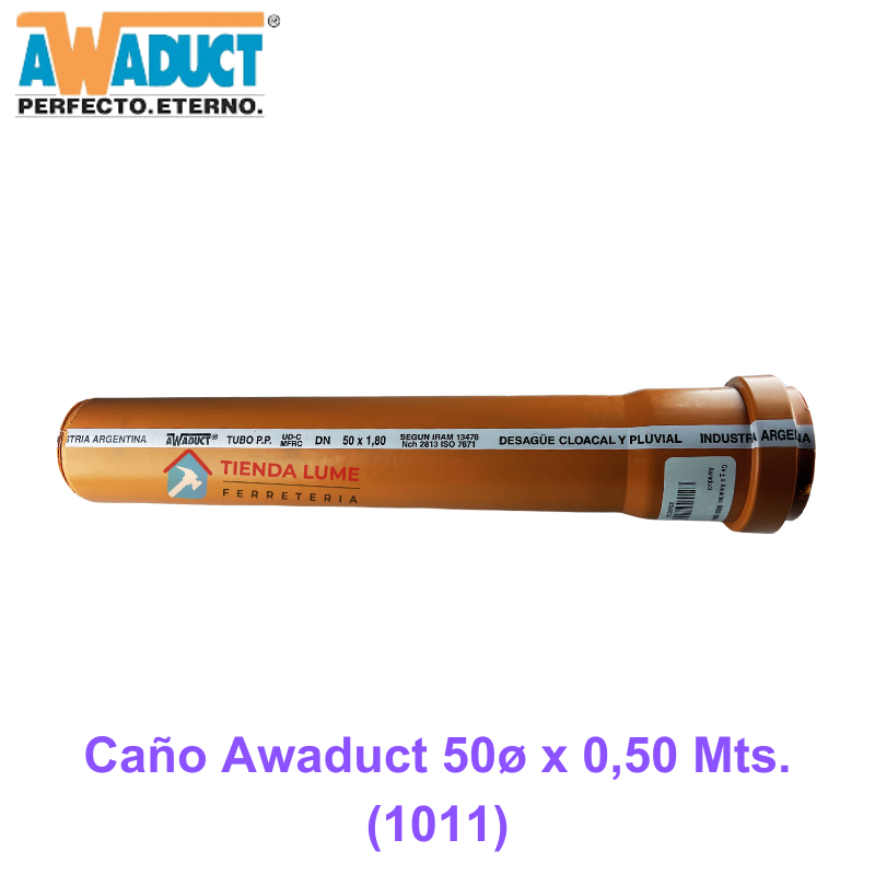 Caño Awaduct 50X0,50Mts. (1011)