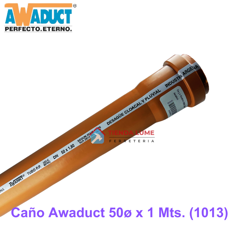 Caño Awaduct 50X1Mts. (1013)