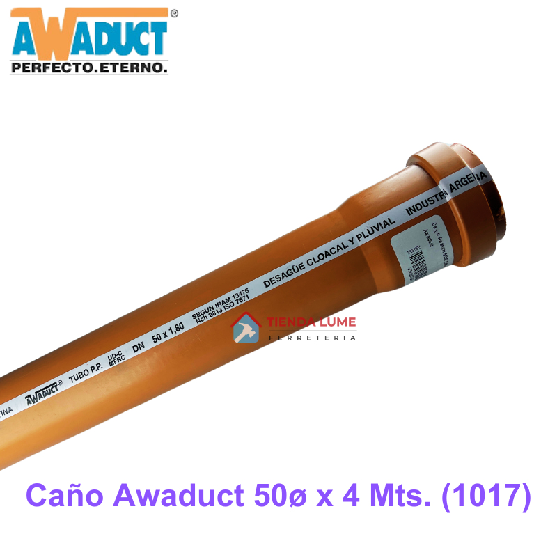 Caño Awaduct 50X4Mts. (1017)