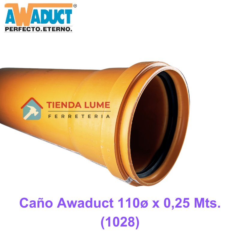 Caño Awaduct 110X0,25Mts.  (1028)