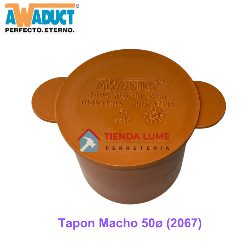 Tapon Macho 50 Awaduct (2067)