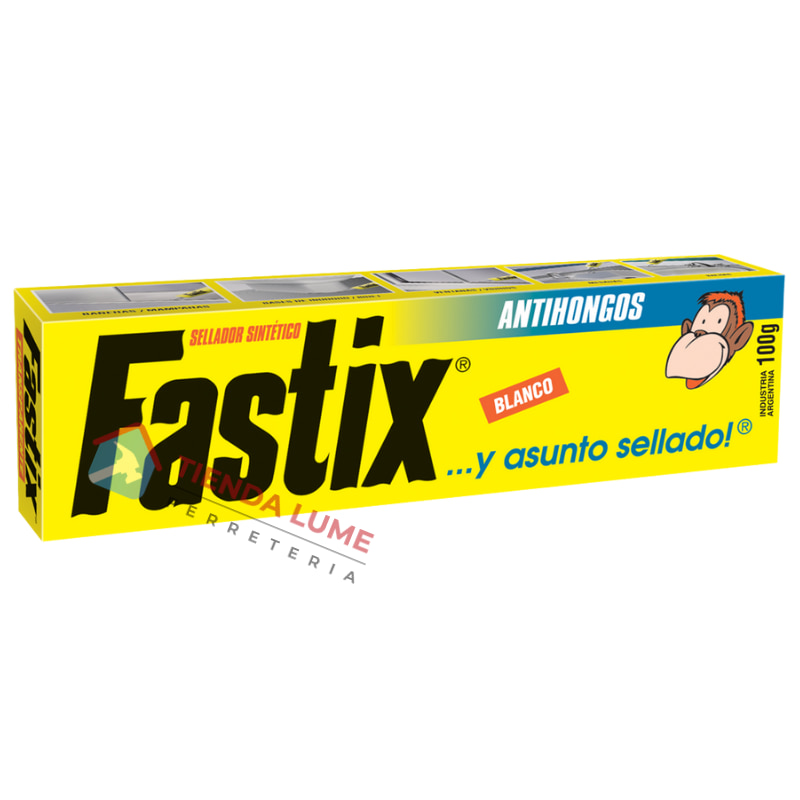 Fastix Sellador De Silicona Antihongos Blanco 100 