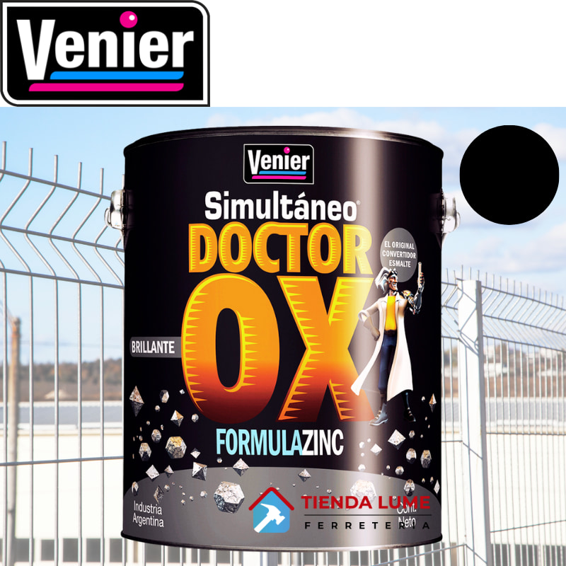 Venier Convertidor Dr. Ox Negro Brillante X 1/2L