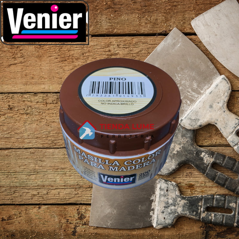 Venier Masilla Madera Pino x 200gr