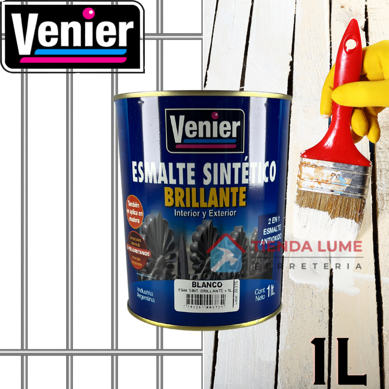 Venier Esmalte Sintetico Blanco Brillante x 1L