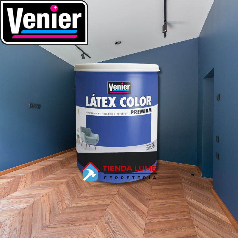 Venier Latex Color Premium Azul Calmo Mate x 1.25kg