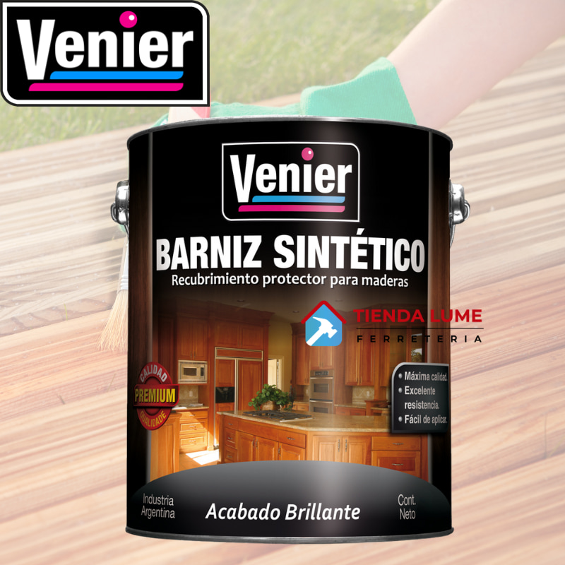 Venier Barniz Sintético Brillante 1L