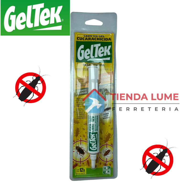 Jeringa Gel Cucaracha 12 Gr. Geltek