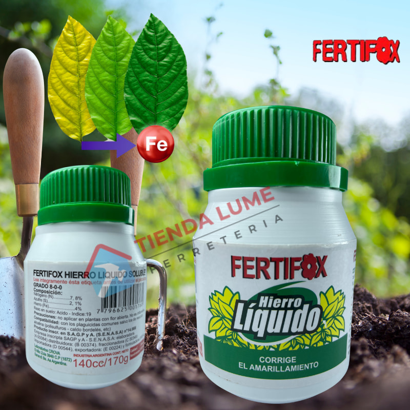 Fertifox Hierro Liquido x 140 Cc